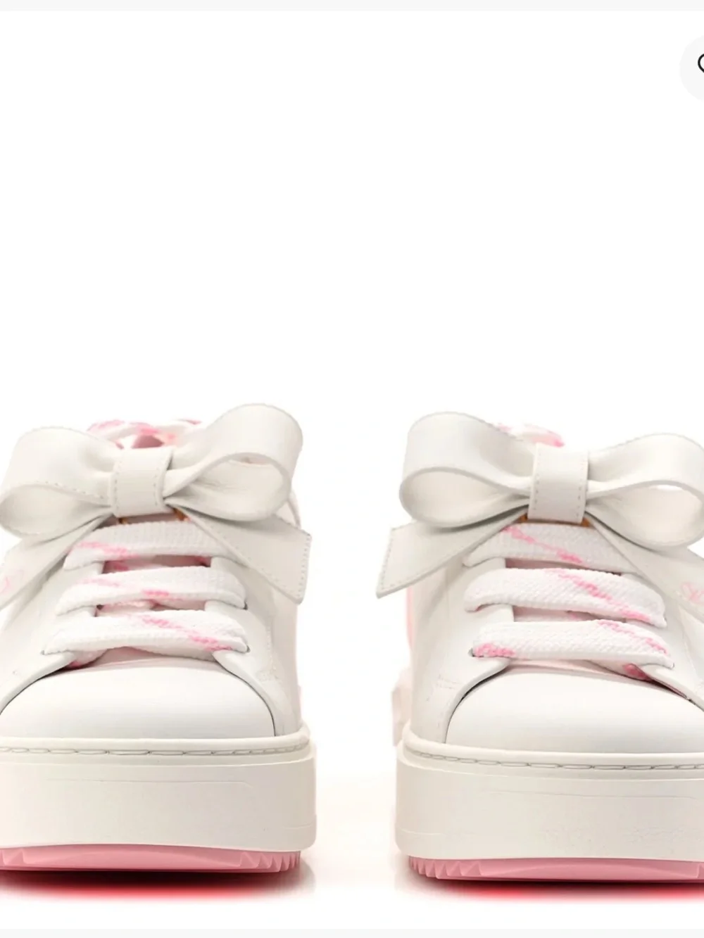 Louis Vuitton Time Out Bow Sneakers